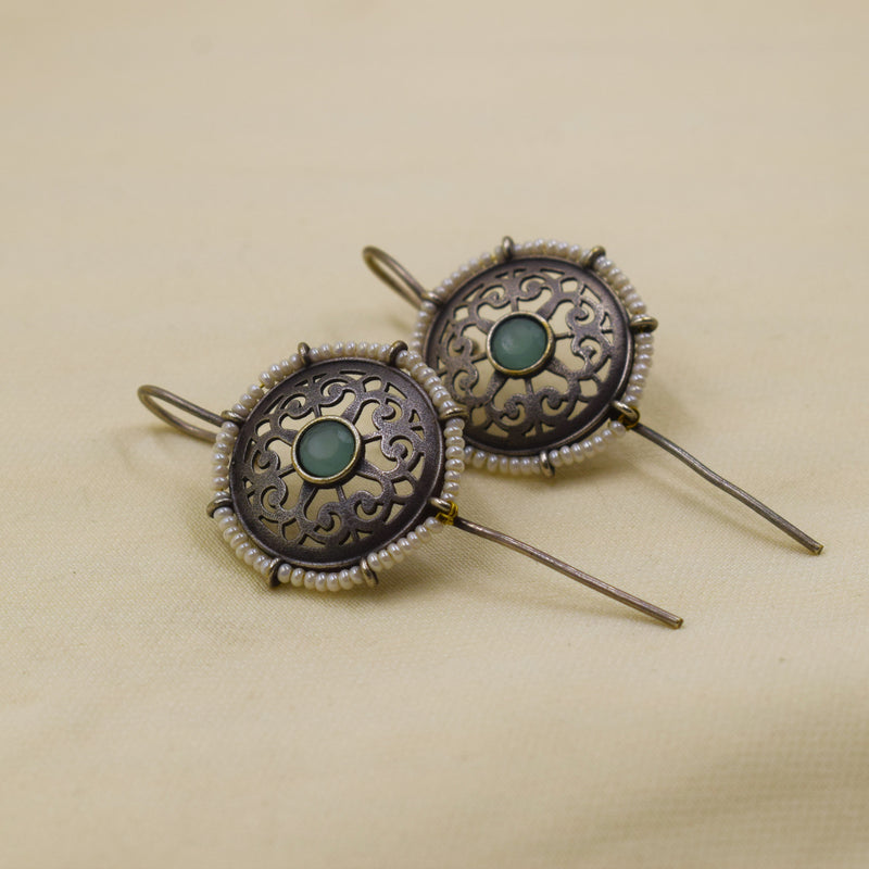 Sea Stone Pearl Bugadi | Sea Green