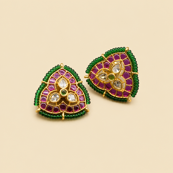 Nityaa Triangle Studs