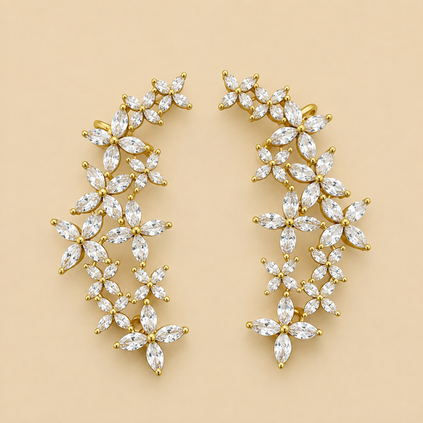 Verve Floral AD Ear Cuff