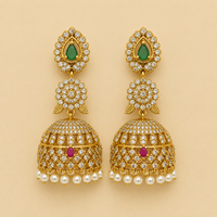 Nityaa Heritage Jhumkas