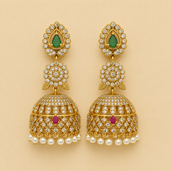 Nityaa Heritage Jhumkas