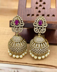 Nitya Mayura Crown Heritage Jhumkas