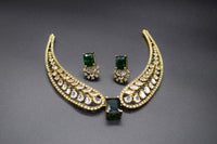 Regal Winged CZ Necklace Set