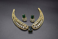 Regal Winged CZ Necklace Set