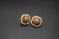 Nityaa Round Filigree Studs