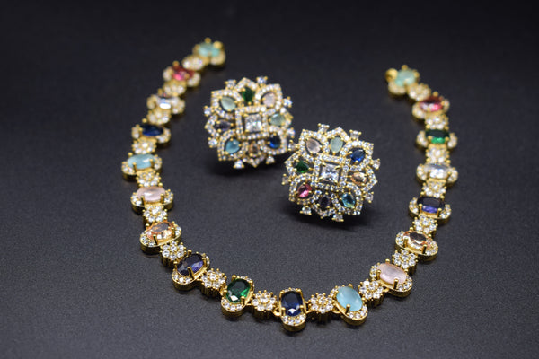 Verve Multi Color Necklace Set