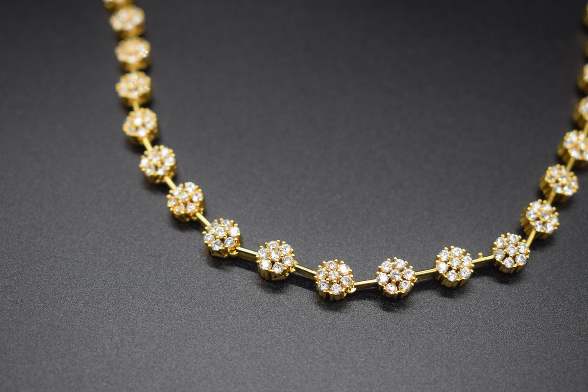 Verve Floral Link Necklace Set