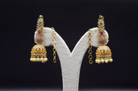 Floral Mattilu Jhumka Earring