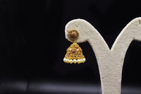 Floral Stud Jhumka