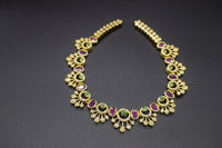Nityaa Crescent Flora Necklace Set