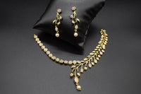Botanical Vine CZ Necklace Set