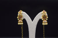 Crescent Mattilu Jhumka Earring