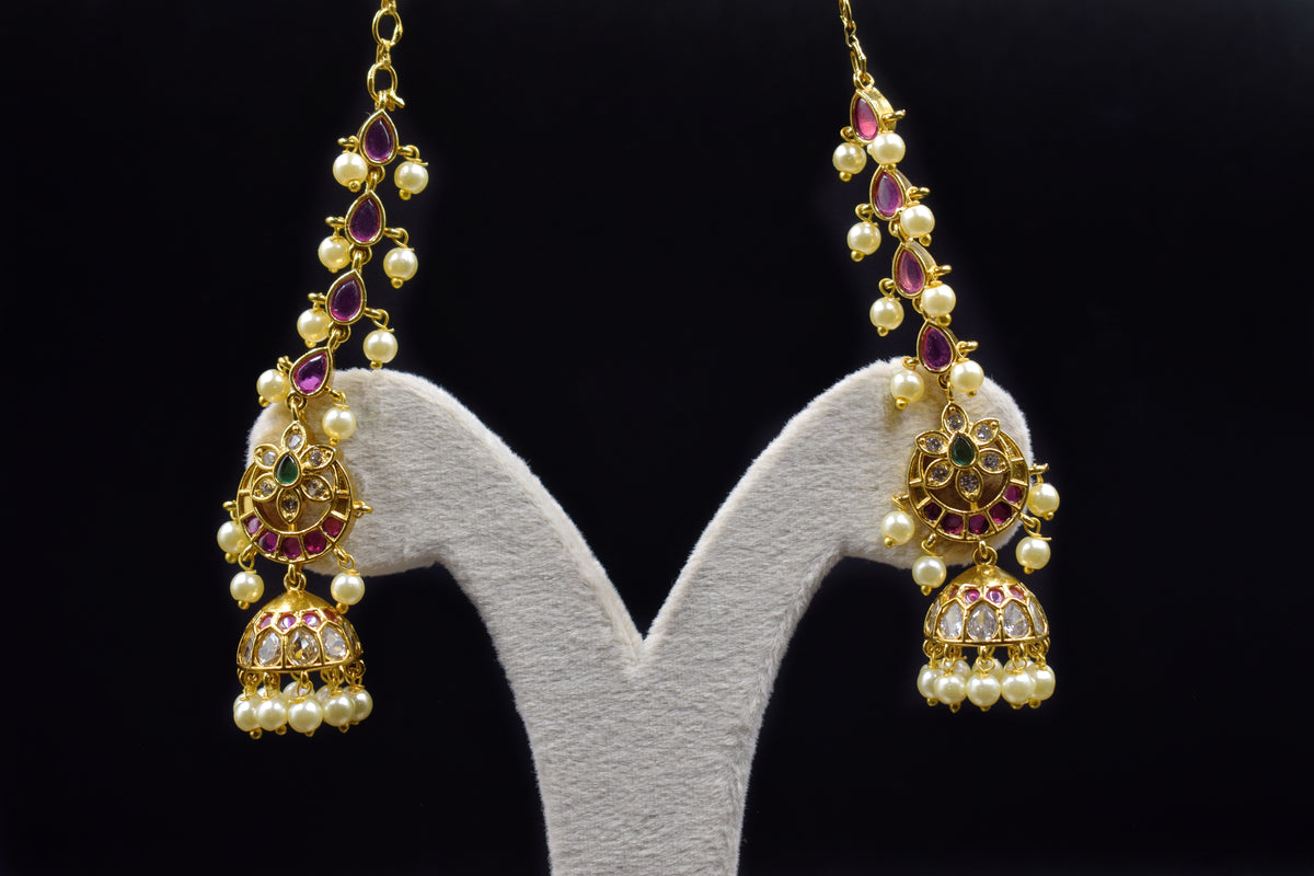 Crescent Mattilu Jhumka Earring