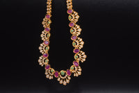 Nityaa Crescent Flora Necklace Set