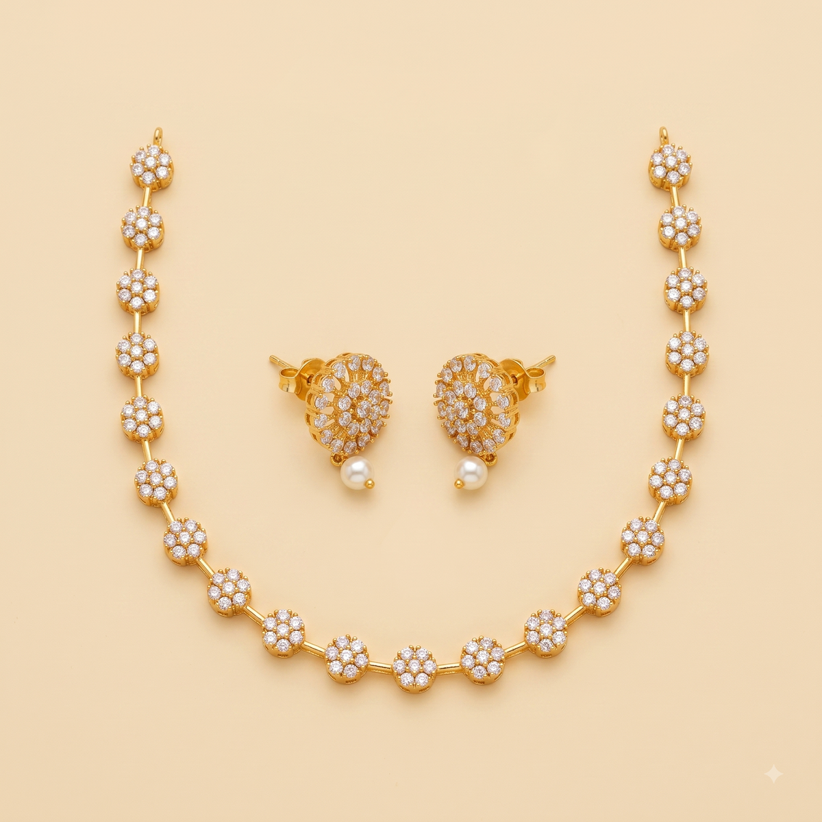Verve Floral Link Necklace Set