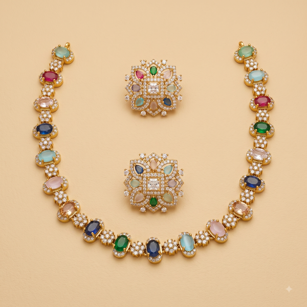 Verve Multi Color Necklace Set