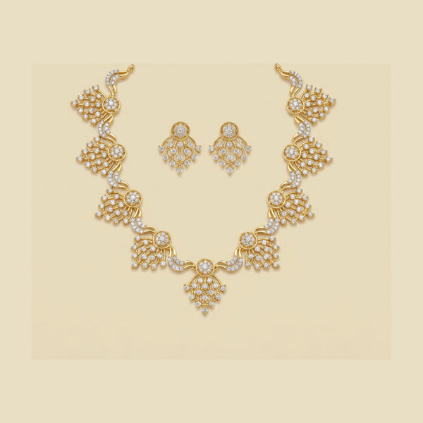 Cascading AD Necklace Set