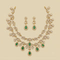 Verve Green AD Drop Necklace Set