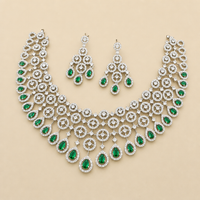 Green AD Necklace Set